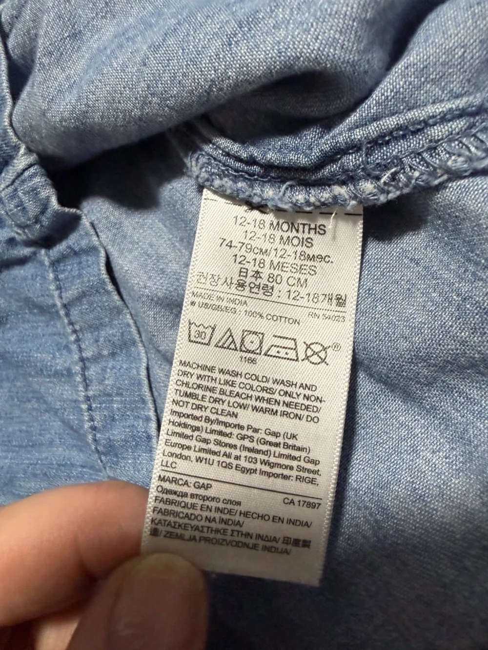 GAP denim 18